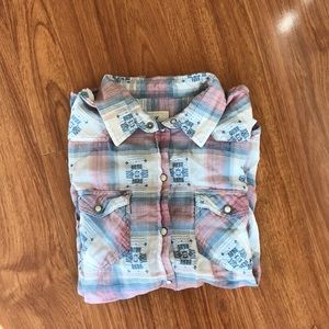 American Eagle Vintage Boyfriend Flannel